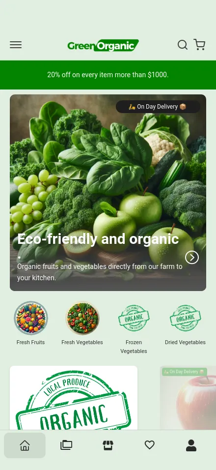 Green Organic screenshot 1